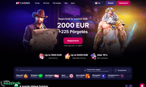 NV Casino előcsarnok