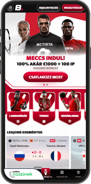 betista casino online nyerőgépek